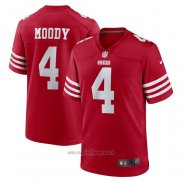 Maglia NFL Game San Francisco 49ers Jake Moody Rosso