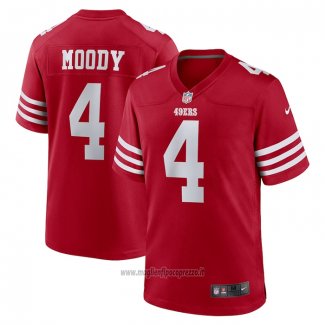 Maglia NFL Game San Francisco 49ers Jake Moody Rosso