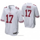 Maglia NFL Game San Francisco 49ers Jalen Hurd Bianco