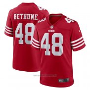 Maglia NFL Game San Francisco 49ers Tatum Bethune Blu