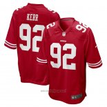 Maglia NFL Game San Francisco 49ers Zach Kerr Rosso