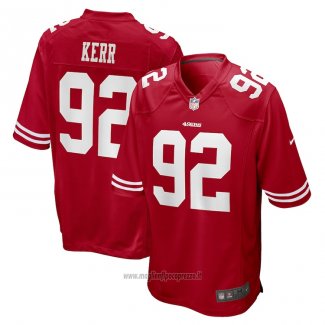 Maglia NFL Game San Francisco 49ers Zach Kerr Rosso