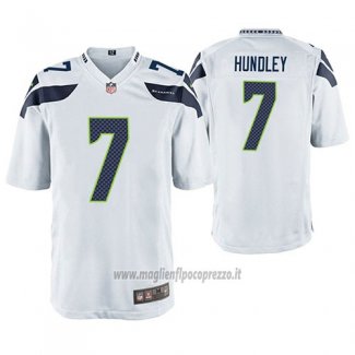 Maglia NFL Game Seattle Seahawks Brett Hundley Bianco