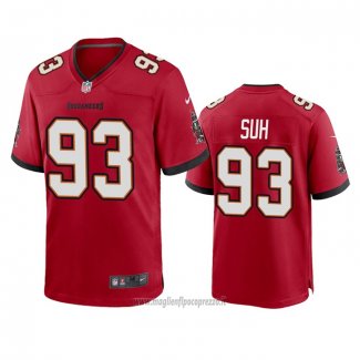 Maglia NFL Game Tampa Bay Buccaneers Ndamukong Suh 2020 Rosso