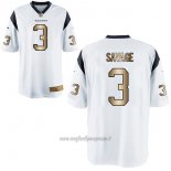 Maglia NFL Gold Game Houston Texans Savage Bianco