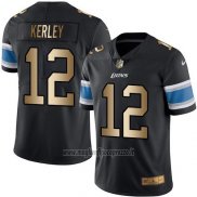 Maglia NFL Gold Legend Detroit Lions Kerley Nero