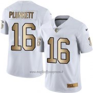 Maglia NFL Gold Legend Las Vegas Raiders Plunkett Bianco
