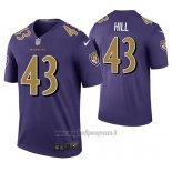 Maglia NFL Legend Baltimore Ravens Jaylen Hill Viola Color Rush