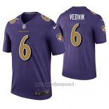Maglia NFL Legend Baltimore Ravens Kaare Vedvik Viola Color Rush