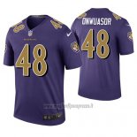 Maglia NFL Legend Baltimore Ravens Patrick Onwuasor Viola Color Rush