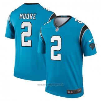 Maglia NFL Legend Carolina Panthers Dj Moore Blu