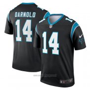 Maglia NFL Legend Carolina Panthers Sam Darnold Nero