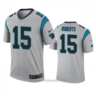 Maglia NFL Legend Carolina Panthers Seth Roberts Inverted Grigio