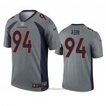 Maglia NFL Legend Denver Broncos Mctelvin Agim Inverted Grigio