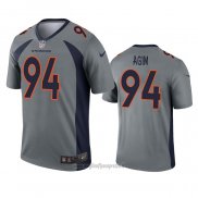 Maglia NFL Legend Denver Broncos Mctelvin Agim Inverted Grigio