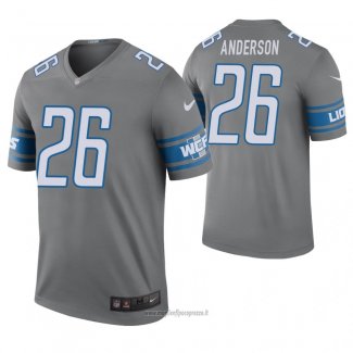 Maglia NFL Legend Detroit Lions C.j. Anderson Color Rush Grigio