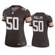 Maglia NFL Legend Donna Cleveland Browns Jacob Phillips Marrone