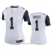 Maglia NFL Legend Donna Dallas Cowboys Ben Dinucci Bianco Color Rush