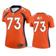 Maglia NFL Legend Donna Denver Broncos Netane Muti Arancione