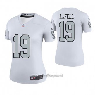 Maglia NFL Legend Donna Las Vegas Raiders Brandon Lafell Bianco Color Rush