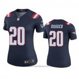 Maglia NFL Legend Donna New England Patriots Kyle Dugger Blu Color Rush