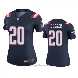 Maglia NFL Legend Donna New England Patriots Kyle Dugger Blu Color Rush