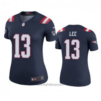 Maglia NFL Legend Donna New England Patriots Marqise Lee Blu Color Rush