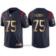 Maglia NFL Legend Gold Houston Texans Wilfork Profundo Blu