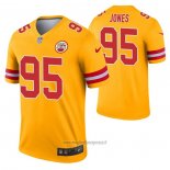 Maglia NFL Legend Kansas City Chiefs Chris Jones Inverted Or