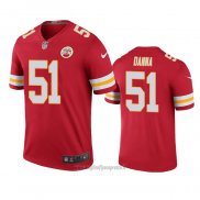 Maglia NFL Legend Kansas City Chiefs Michael Danna Rosso Color Rush