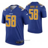 Maglia NFL Legend Los Angeles Chargers Thomas Davis Sr Color Rush Blu