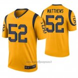 Maglia NFL Legend Los Angeles Rams Clay Matthews Or Color Rush