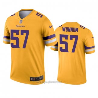 Maglia NFL Legend Minnesota Vikings D.j. Wonnum Inverted Or