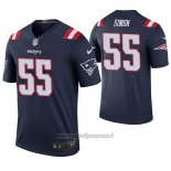 Maglia NFL Legend New England Patriots John Simon Blu Color Rush
