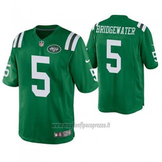 Maglia NFL Legend New York Jets Teddy Bridgewater Verde Color Rush