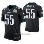 Maglia NFL Legend Philadelphia Eagles Brandon Graham Nero Super Bowl Lii Champions Color Rush