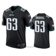 Maglia NFL Legend Philadelphia Eagles Jack Driscoll Nero Color Rush