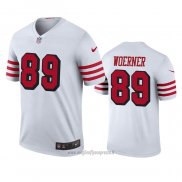 Maglia NFL Legend San Francisco 49ers Charlie Woerner Bianco Color Rush