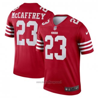 Maglia NFL Legend San Francisco 49ers Christian Mccaffrey Rosso