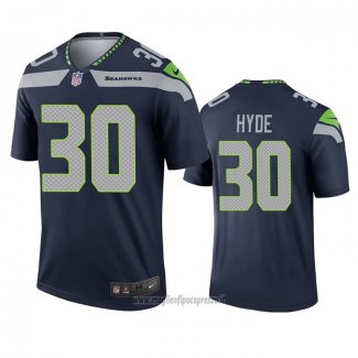 Maglia NFL Legend Seattle Seahawks Carlos Hyde Blu