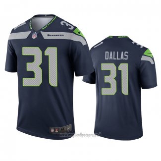 Maglia NFL Legend Seattle Seahawks Deejay Dallas Blu