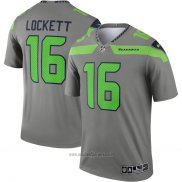 Maglia NFL Legend Seattle Seahawks Tyler Lockett Inverted Grigio