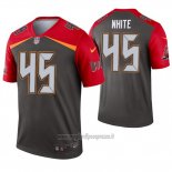Maglia NFL Legend Tampa Bay Buccaneers 45 Devin White Inverted Grigio
