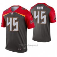 Maglia NFL Legend Tampa Bay Buccaneers 45 Devin White Inverted Grigio