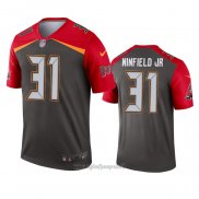 Maglia NFL Legend Tampa Bay Buccaneers Antoine Winfield Jr. Inverted Grigio