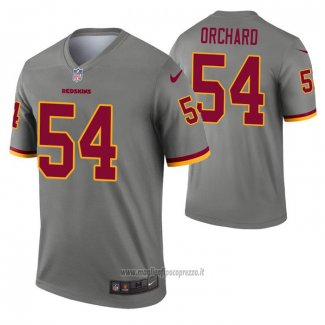 Maglia NFL Legend Washington Commanders Nate Orchard Inverted Grigio