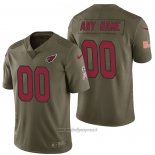 Maglia NFL Limited Arizona Cardinals Personalizzate 2017 Salute To Service Verde