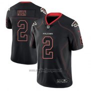Maglia NFL Limited Atlanta Falcons Matt Ryan Nero Color Rush 2018 Lights Out