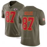 Maglia NFL Limited Bambino Kansas City Chiefs 87 Kelce Verde
