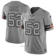 Maglia NFL Limited Chicago Bears Mack Team Logo Gridiron Grigio